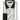 Steven Land | Praise Stripe Cotton Dress Shirt With Matching Mask, Tie, Hanky and Cufflink | Black
