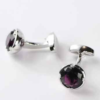 Steven Land Cufflinks | Purple